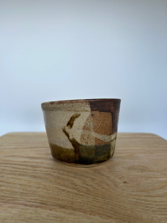 Ceramic handless mug